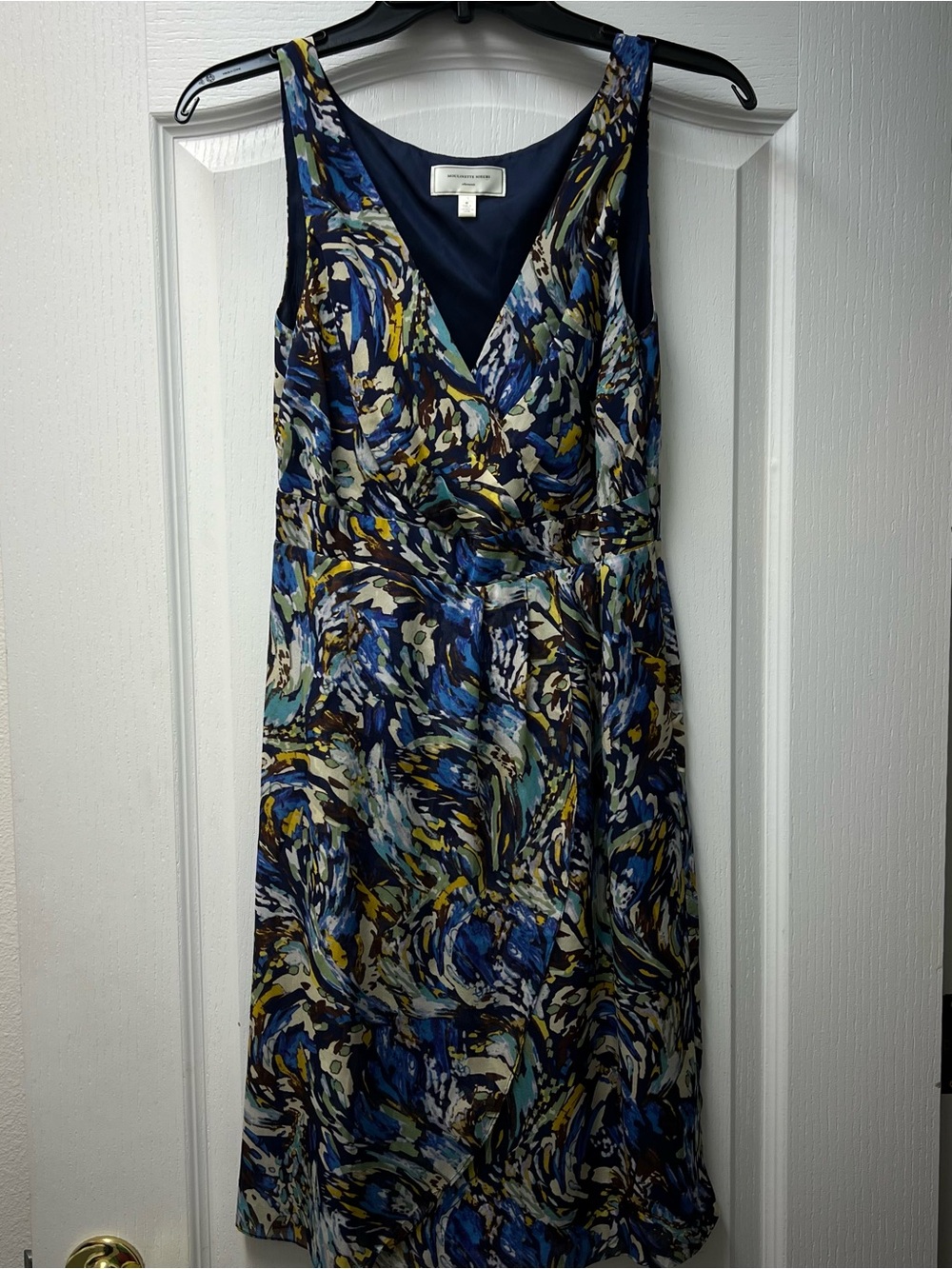 MOULINETTE SOEURS Vetements Silk Sleeveless Dress Sz 0